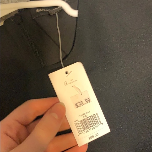 NWT Banana Republic Fringe Tee - Picture 4 of 4